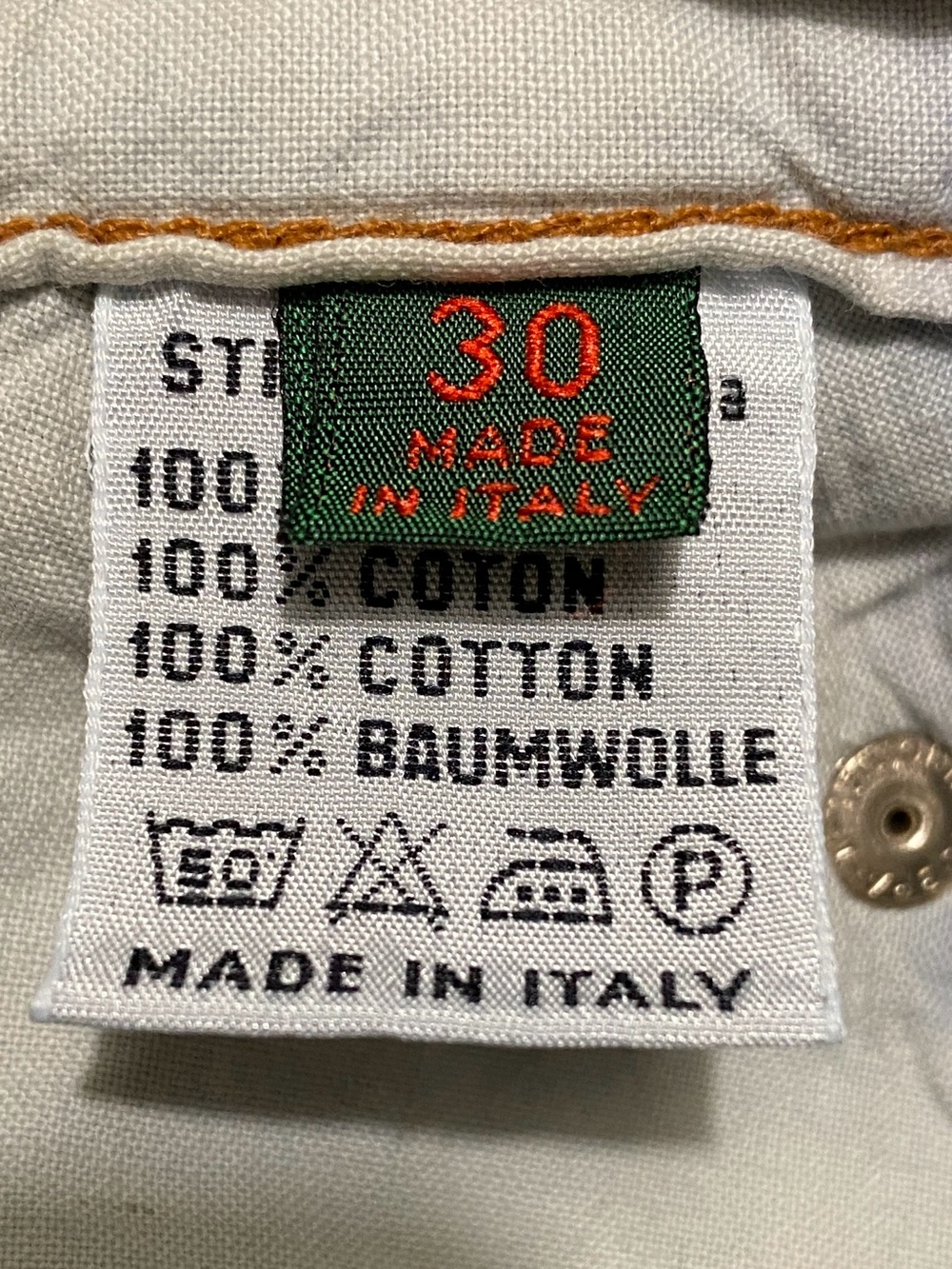 Katharine Hamnett Vintage Y2K Made in Italy High Rise Mom Straight Jeans 30 - Picture 7 of 14